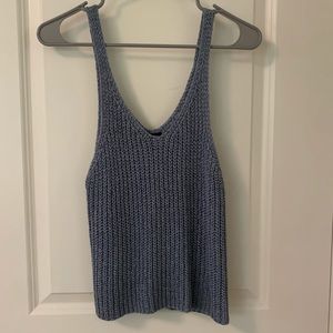 Knitted tank top